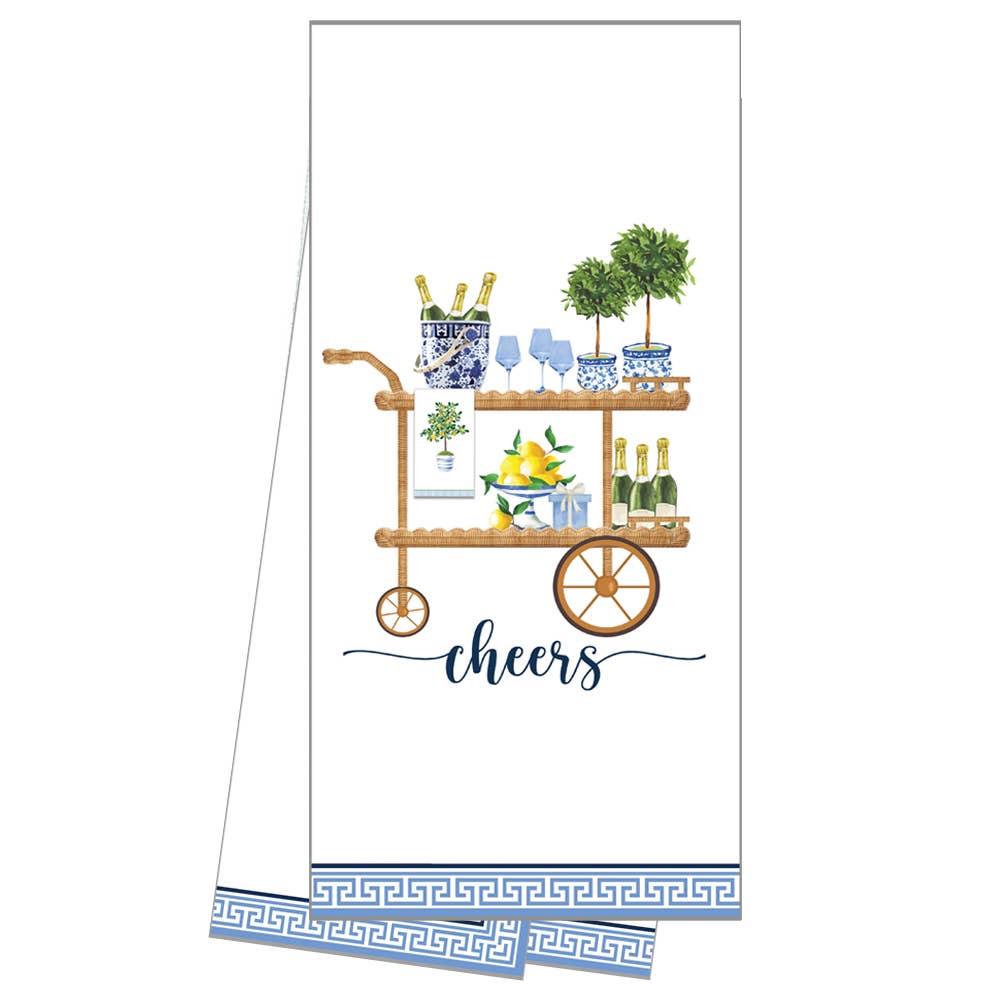 Lemon Bar Cart Tea Towel