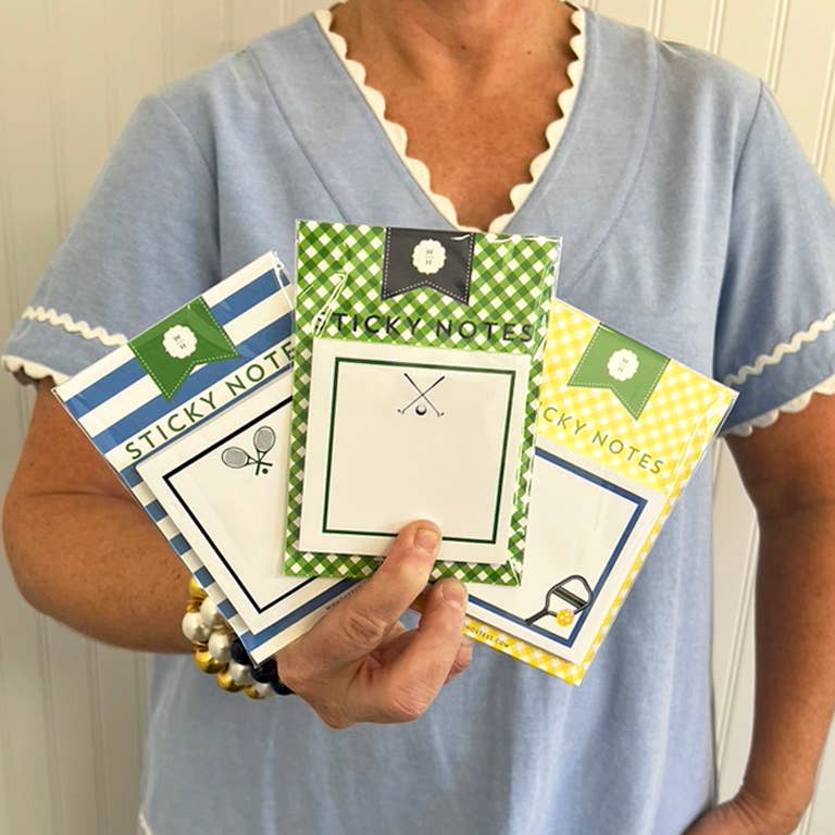 Pickleball Sticky Notes