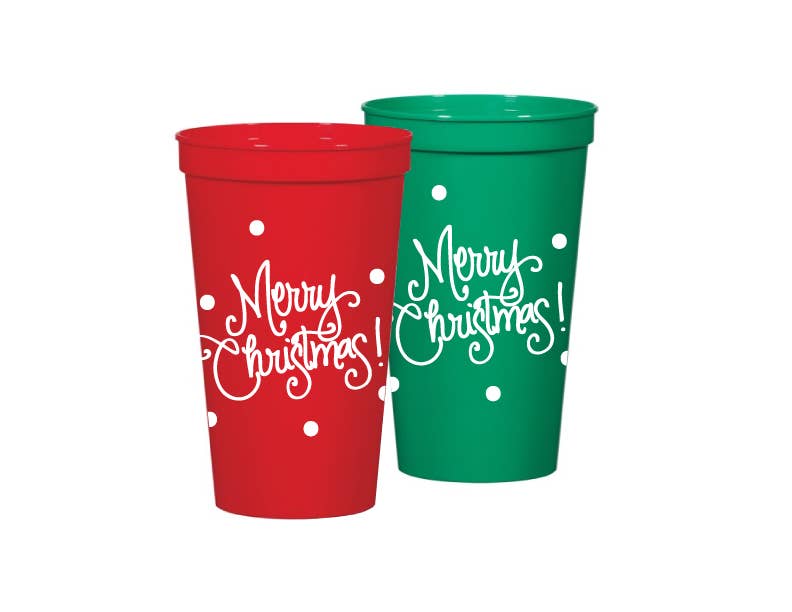 Stadium Cups - Merry Christmas (Christmas)