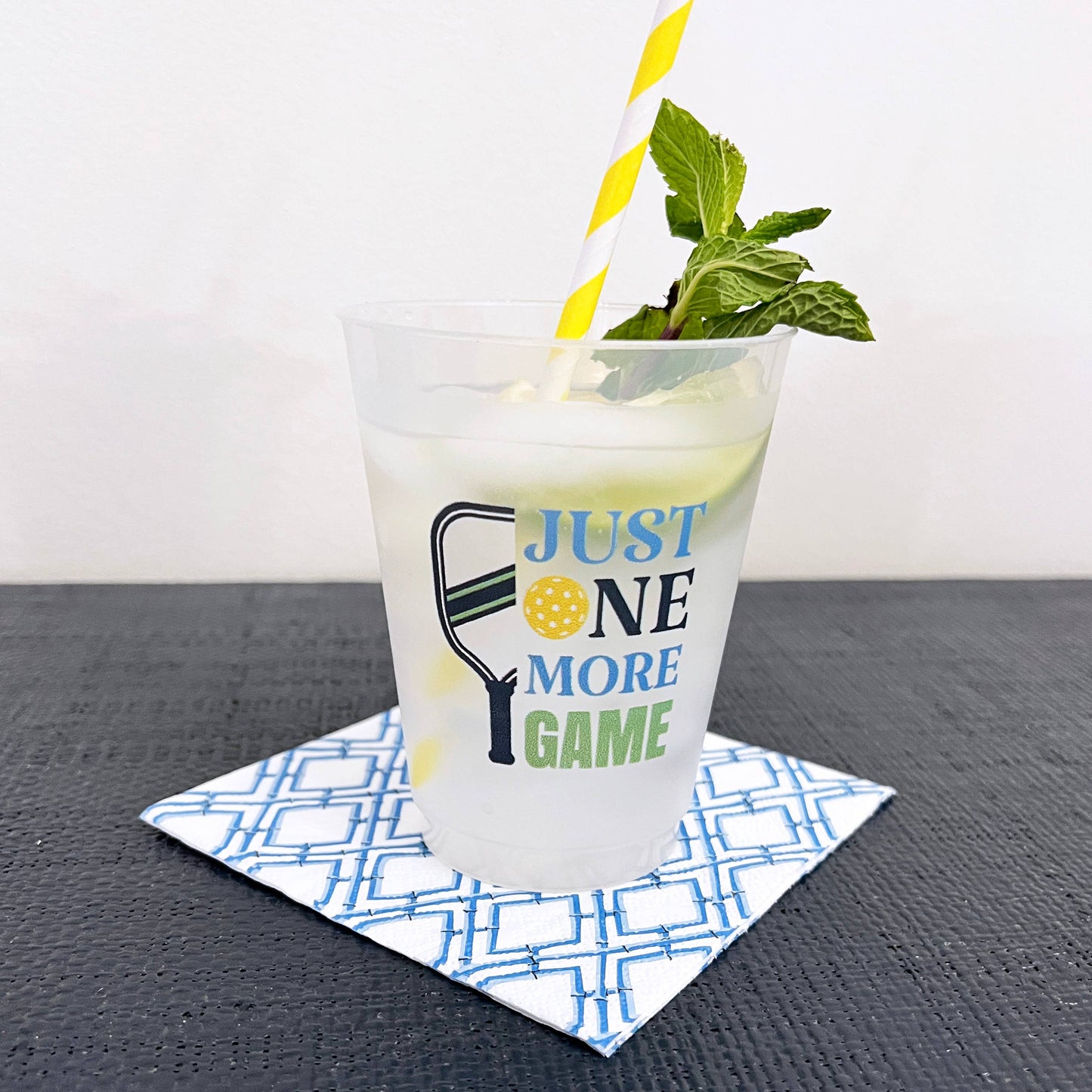 Pickelball Shatterproof Cups, Set of 8