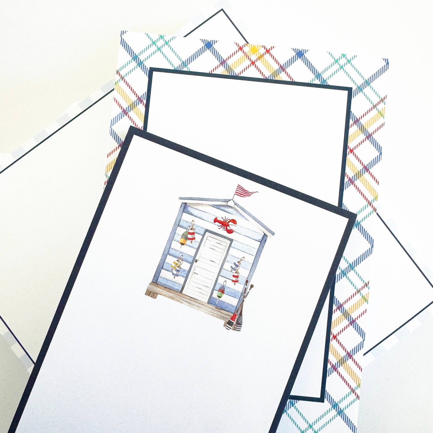 5"x7" Summer Plaid Notepad