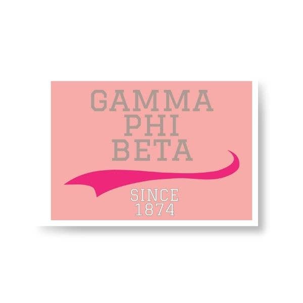 Sorority Peel & Stick Patch - Collegiate Design