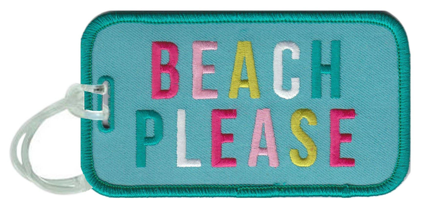 Embroidered Luggage Tags