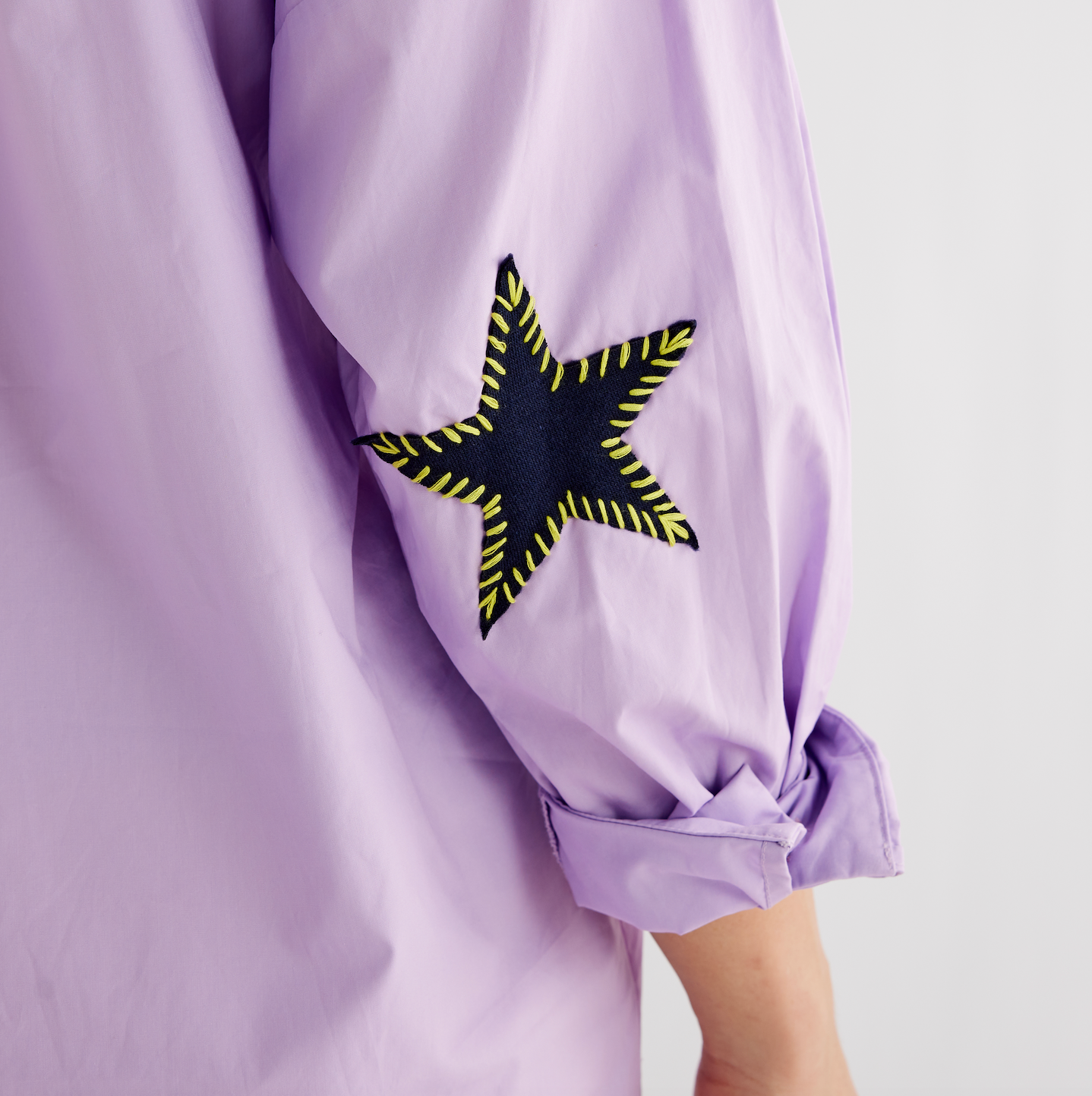 Preppy Star Dress: Lavender