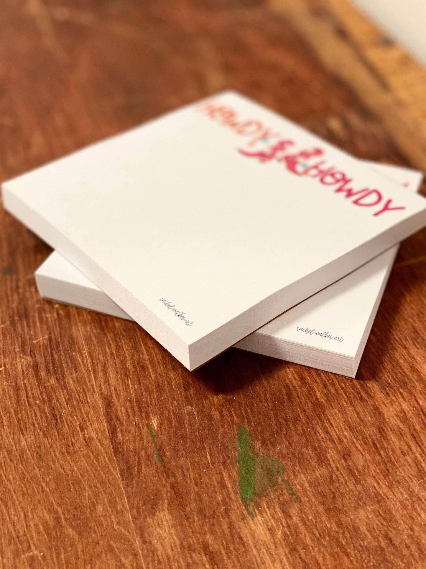 Howdy Howdy Chunky Notepad