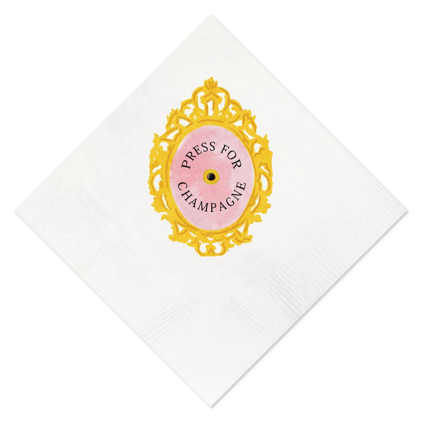 Press For Champagne Cocktail Napkins
