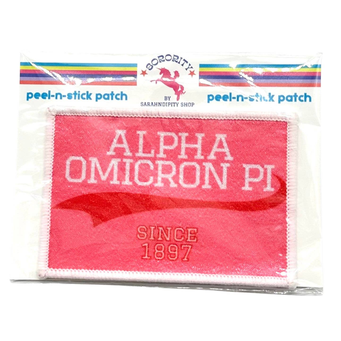 Sorority Peel & Stick Patch - Collegiate Design