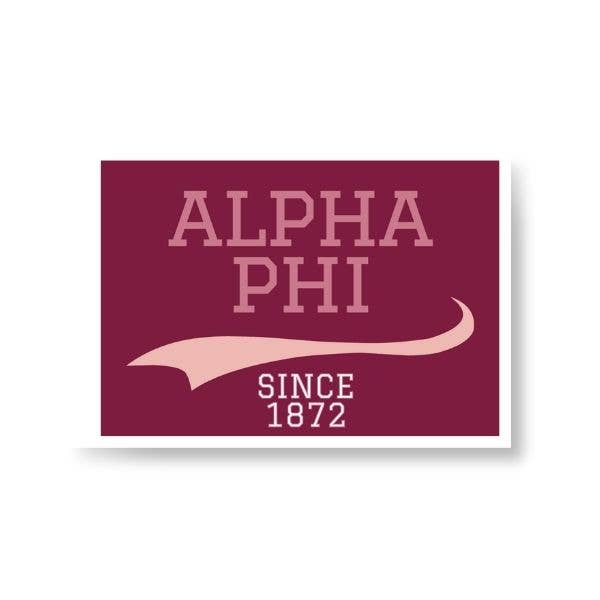 Sorority Peel & Stick Patch - Collegiate Design