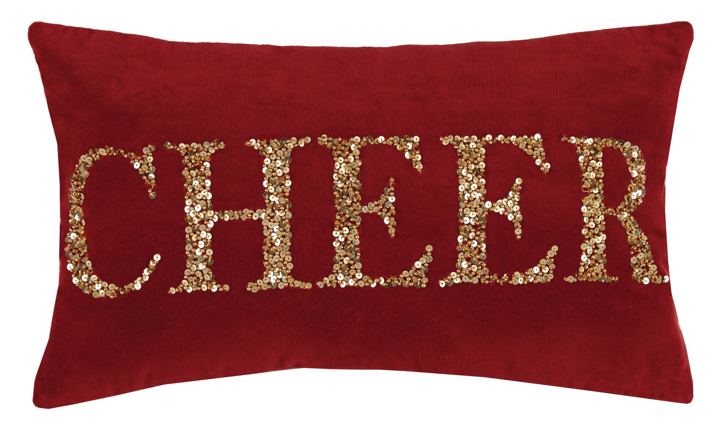Cheer Beaded Pillow