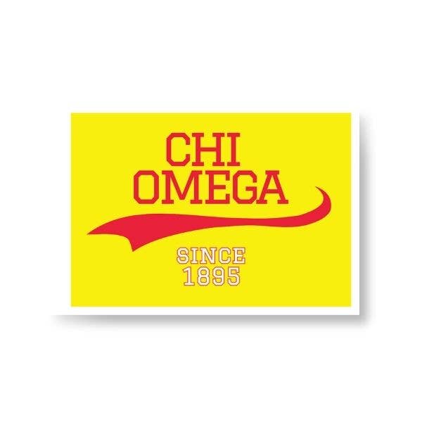 Sorority Peel & Stick Patch - Collegiate Design