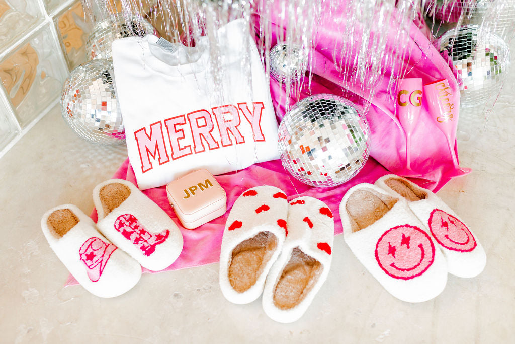 'Hearts All Over' Slippers