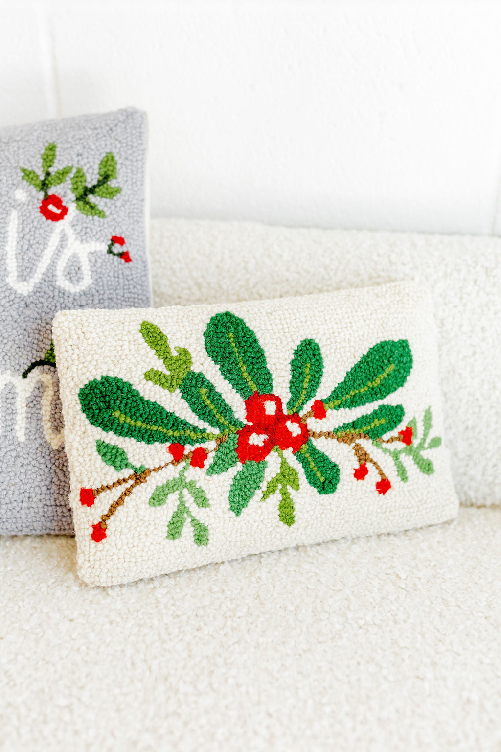 Holiday Foliage Hook Pillow
