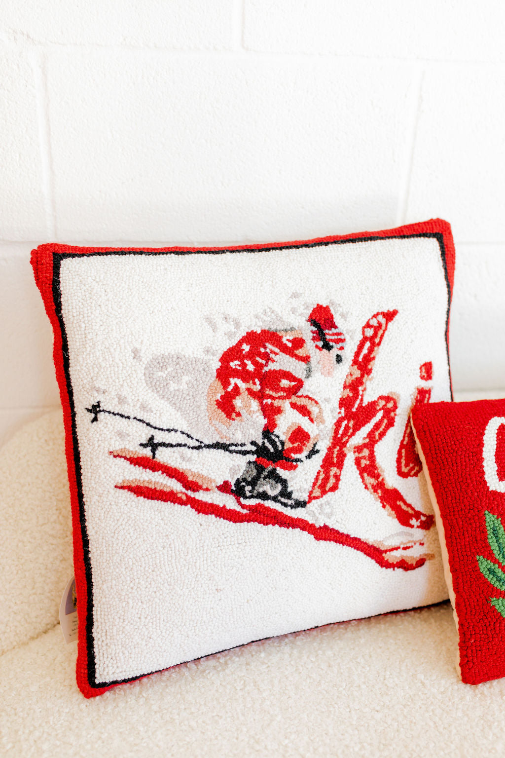 Ski Hook Pillow