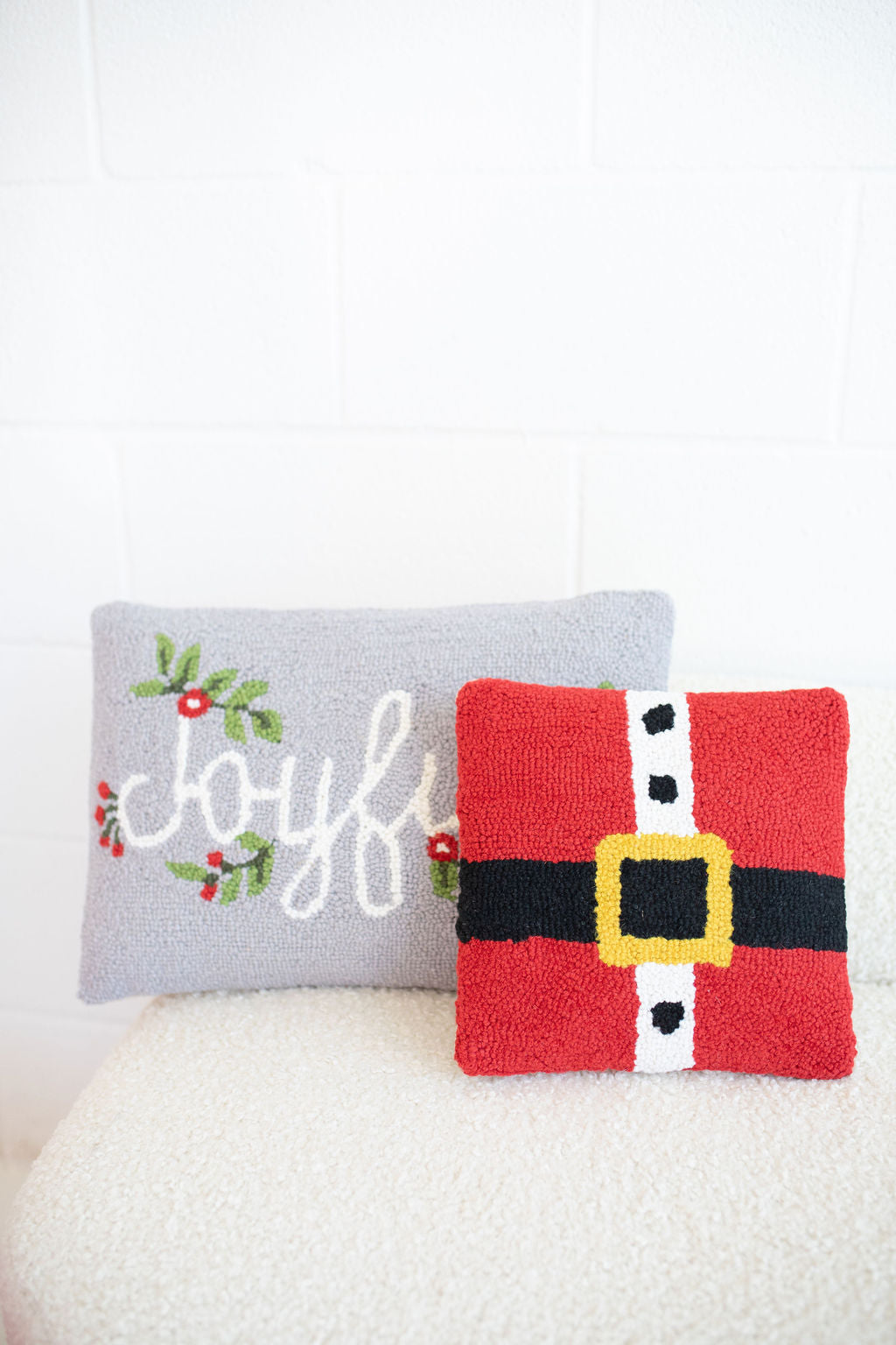 Santa Belt Hook Pillow