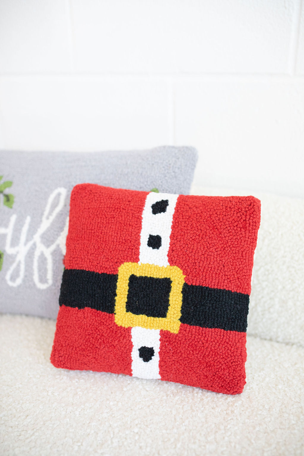 Santa Belt Hook Pillow