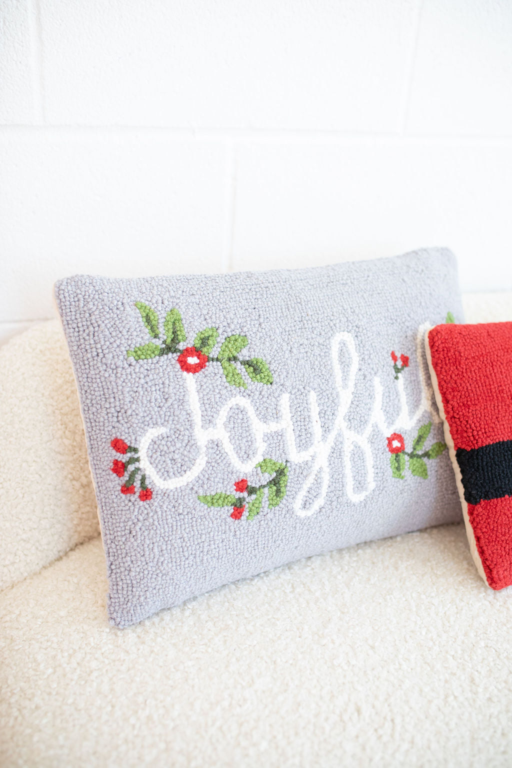 Joyful Hook Pillow