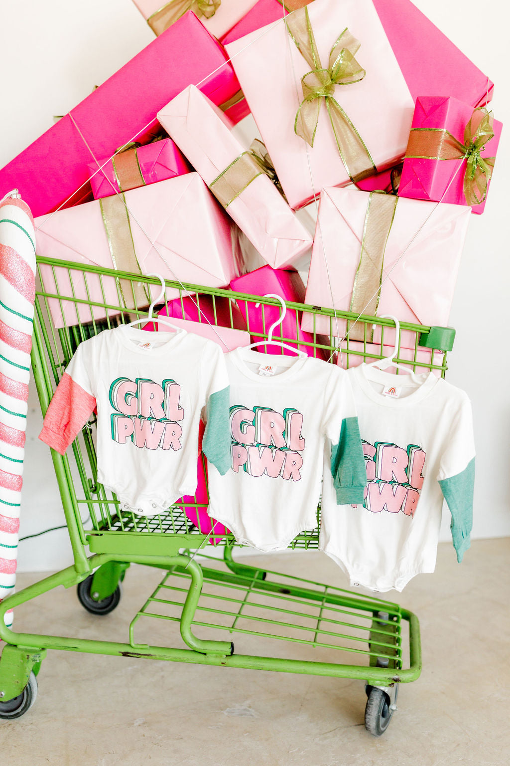 'GRL PWR' Baby Bubble Romper