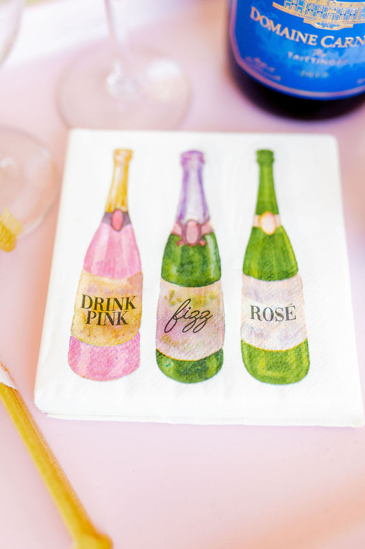 'Champagne' Paper Napkins
