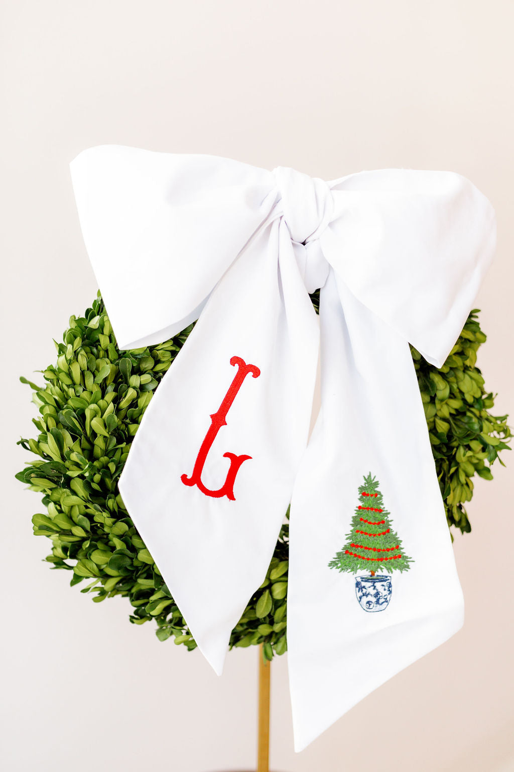 Wreath Sash