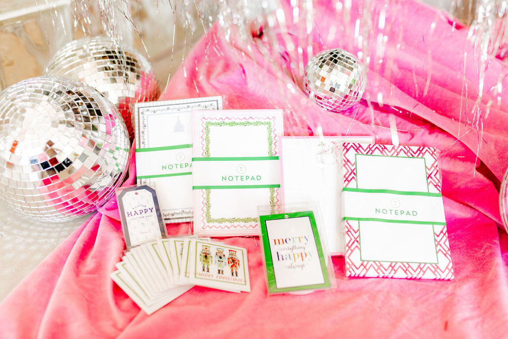 'Pink Santa' NotePad