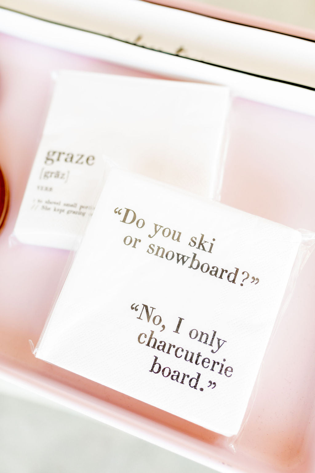 'Charcuterie Board' Paper Napkins no