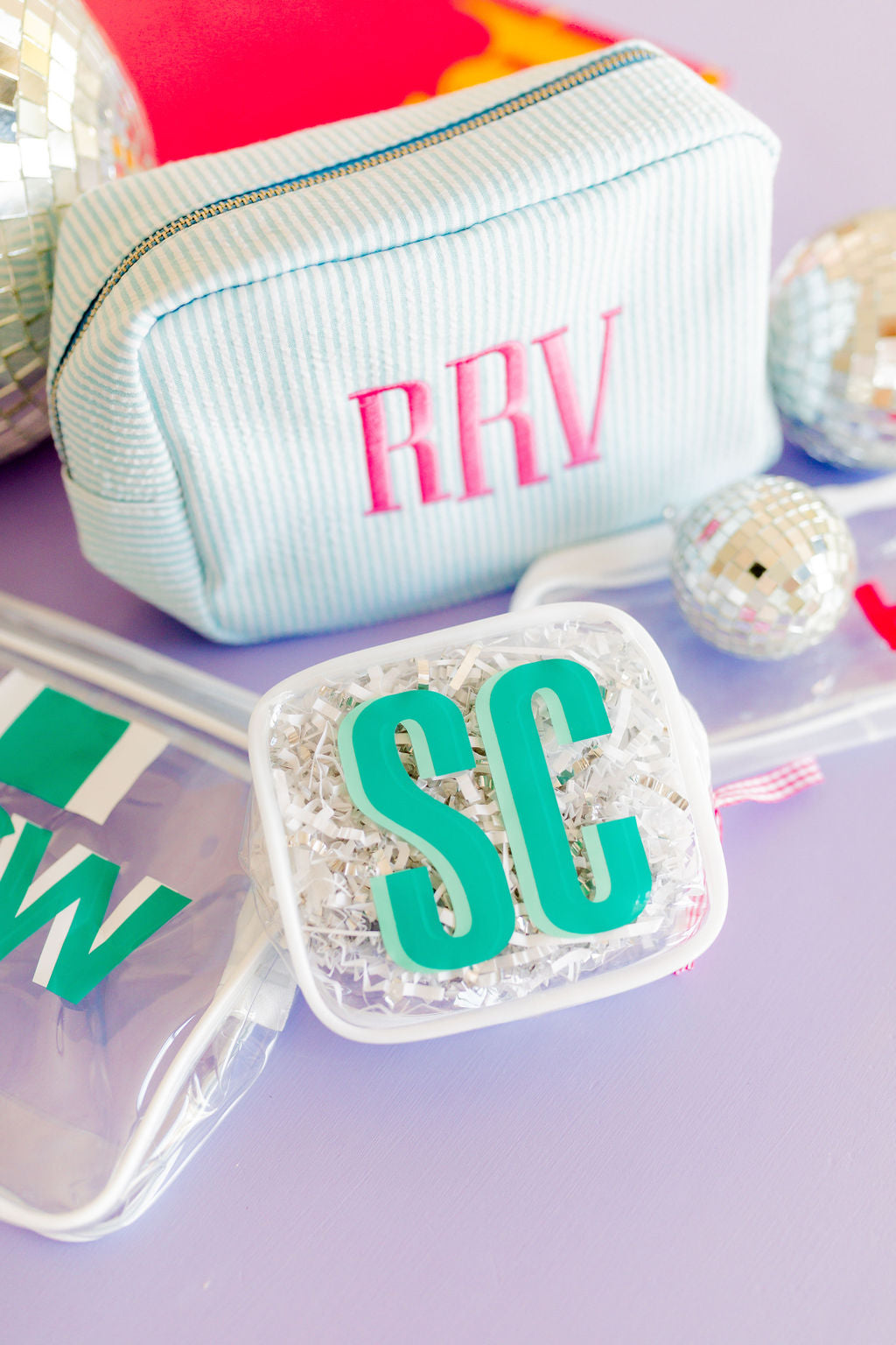 Clear Cosmetic Bag (Various Sizes)