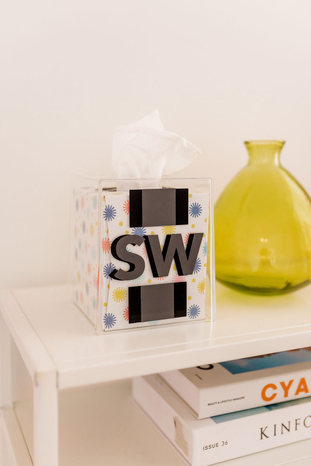 Acrylic Tissue Box Cover