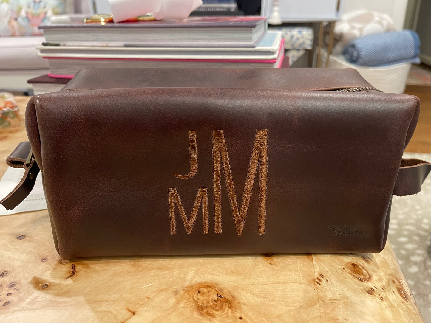 Leather Dopp kit