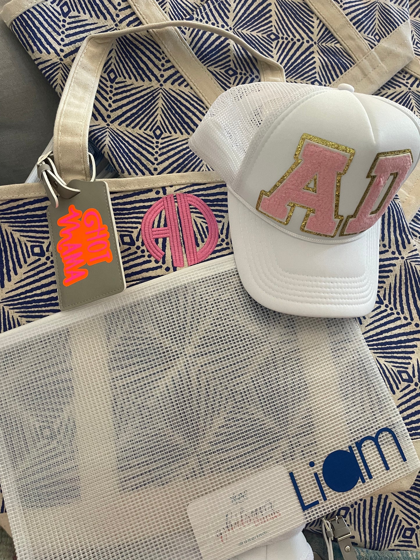 Tropical Boat Totes