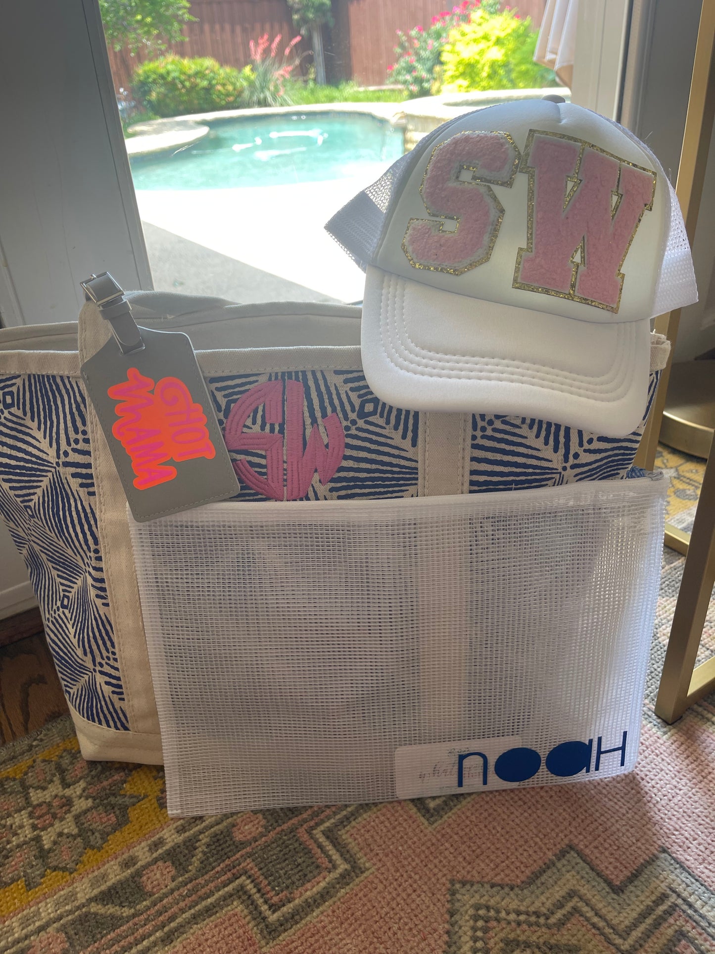 Tropical Boat Totes