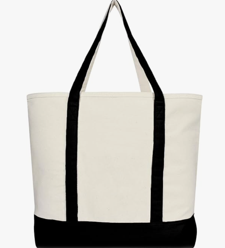 Large Canvas Tote