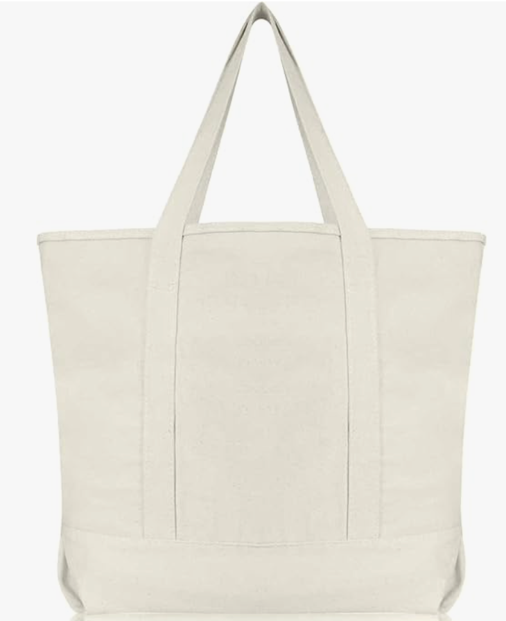 Large Canvas Tote