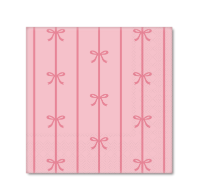 Bow Beverage Napkins