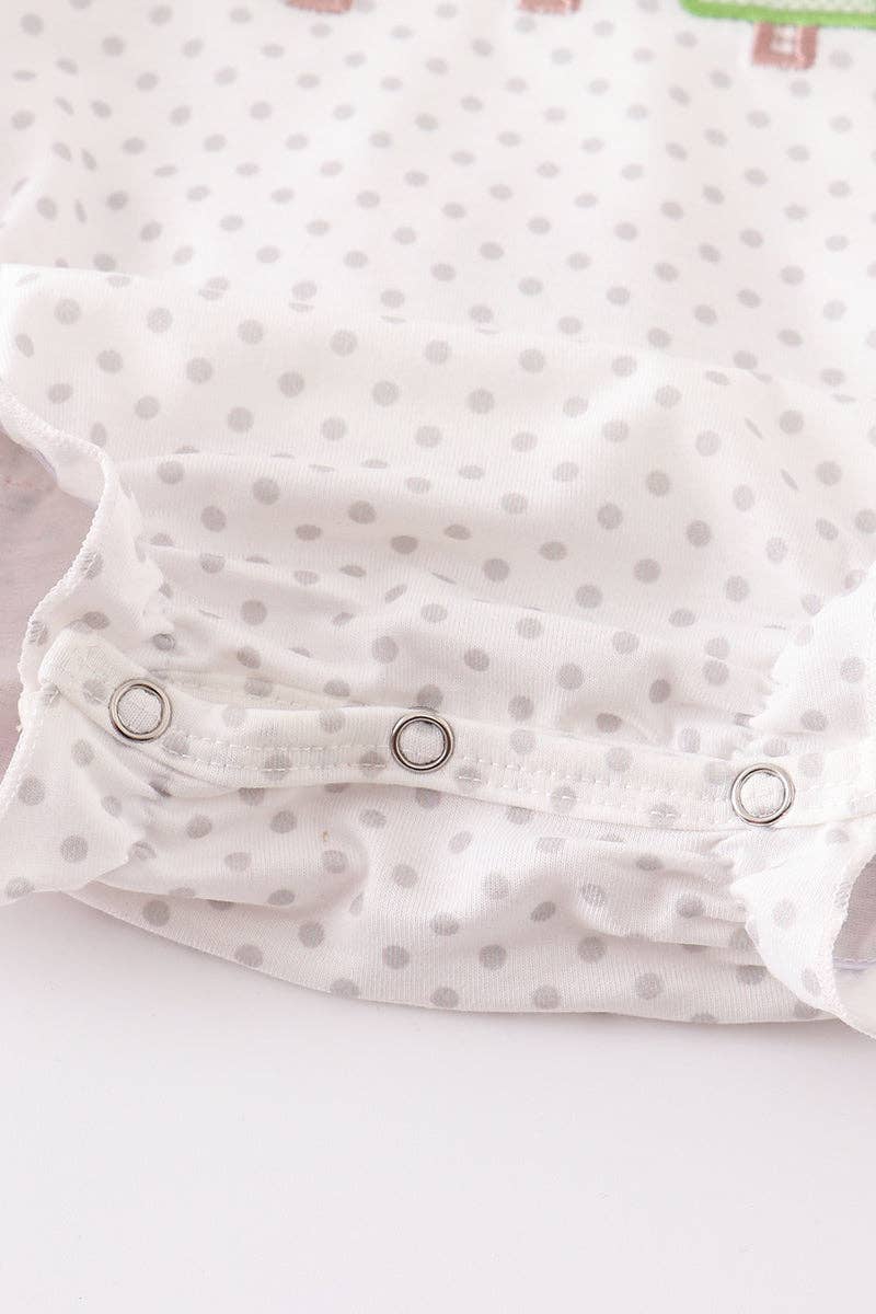 'Christmas Tree' Baby Bubble Romper