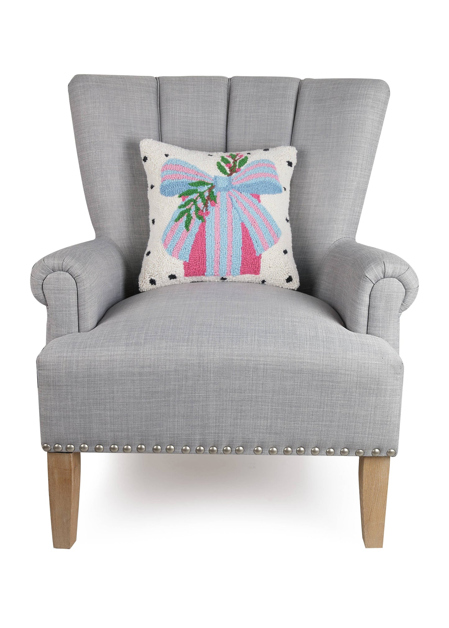 Holiday Present Hook Pillow