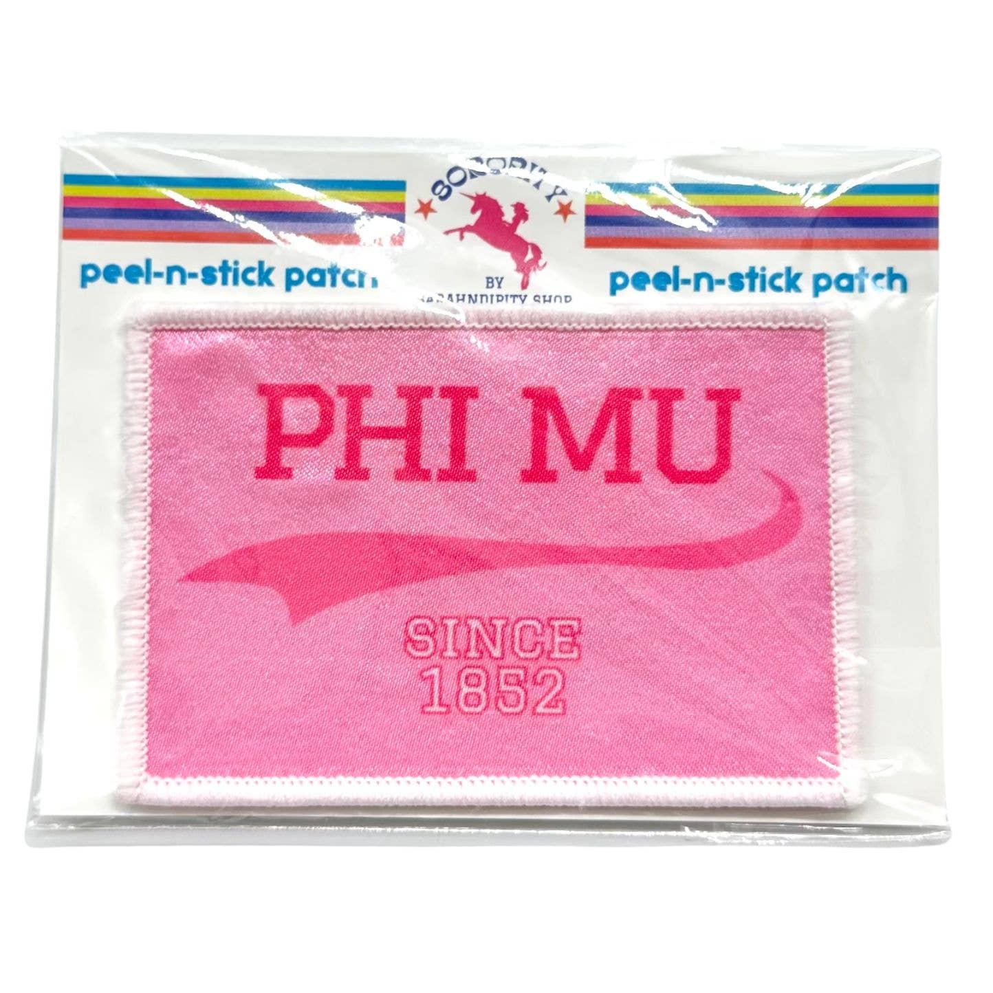 Sorority Peel & Stick Patch - Collegiate Design