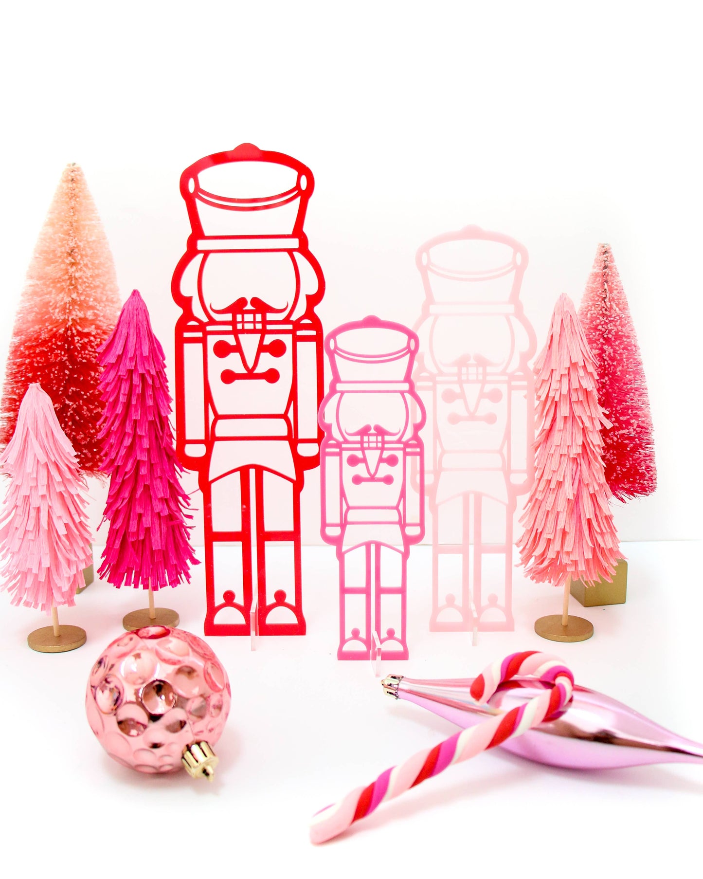 Acrylic Nutcracker Set