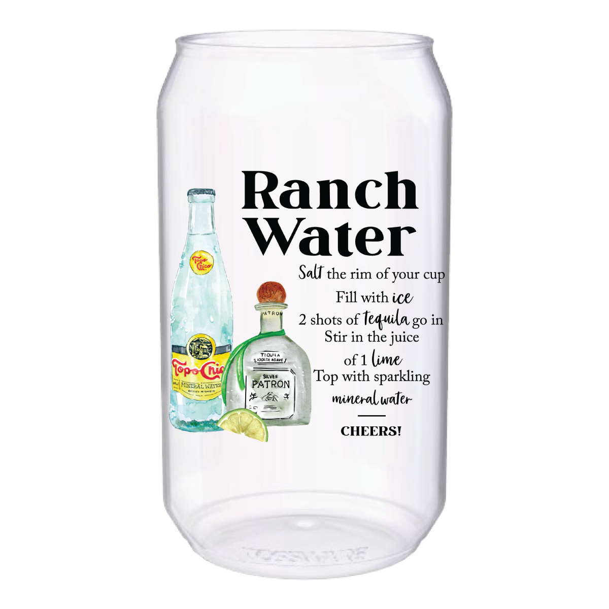 'Ranch Water' Tossware