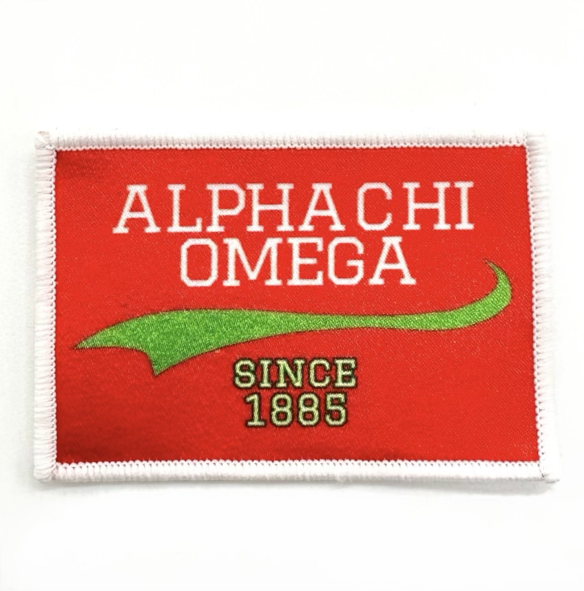 Sorority Peel & Stick Patch - Collegiate Design