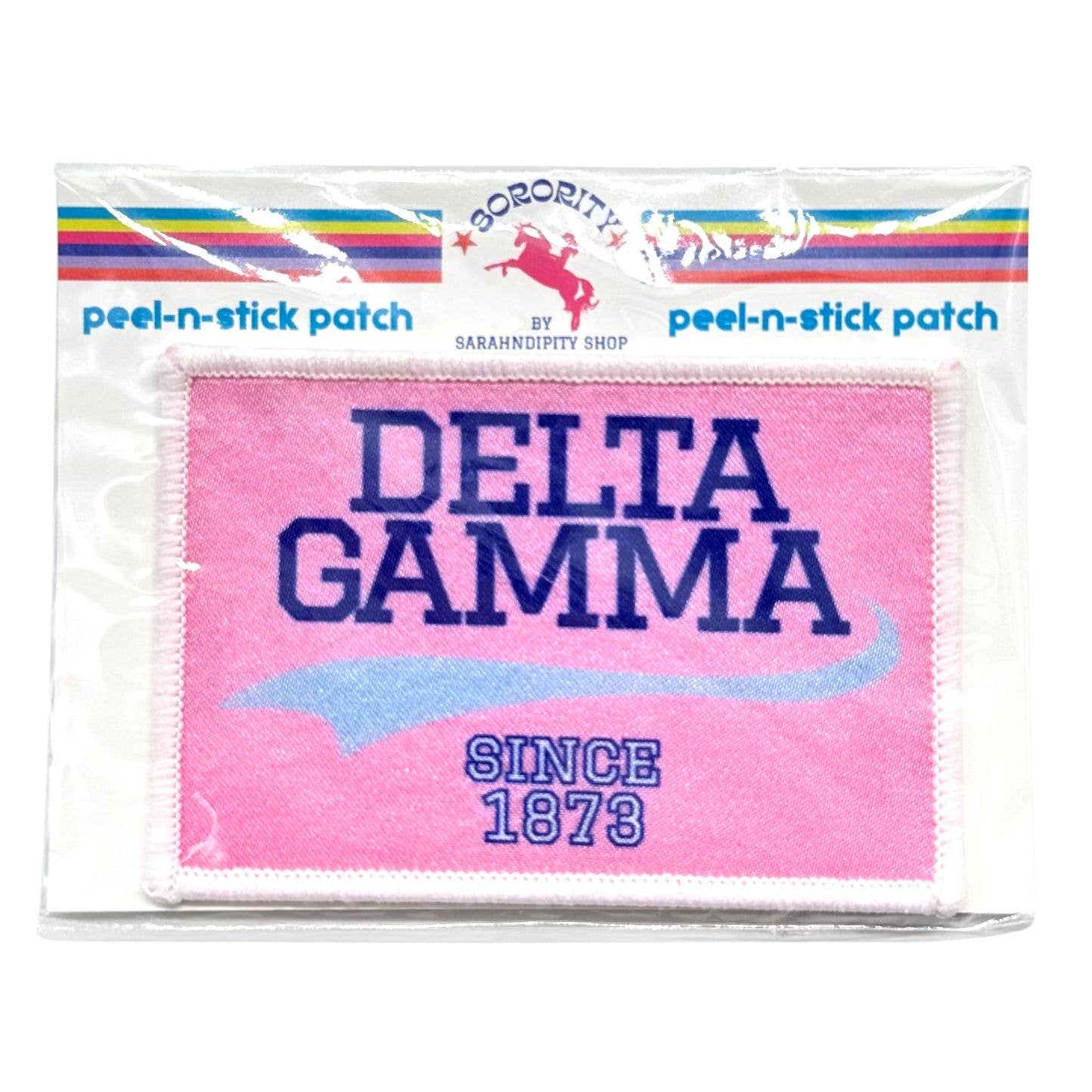Sorority Peel & Stick Patch - Collegiate Design