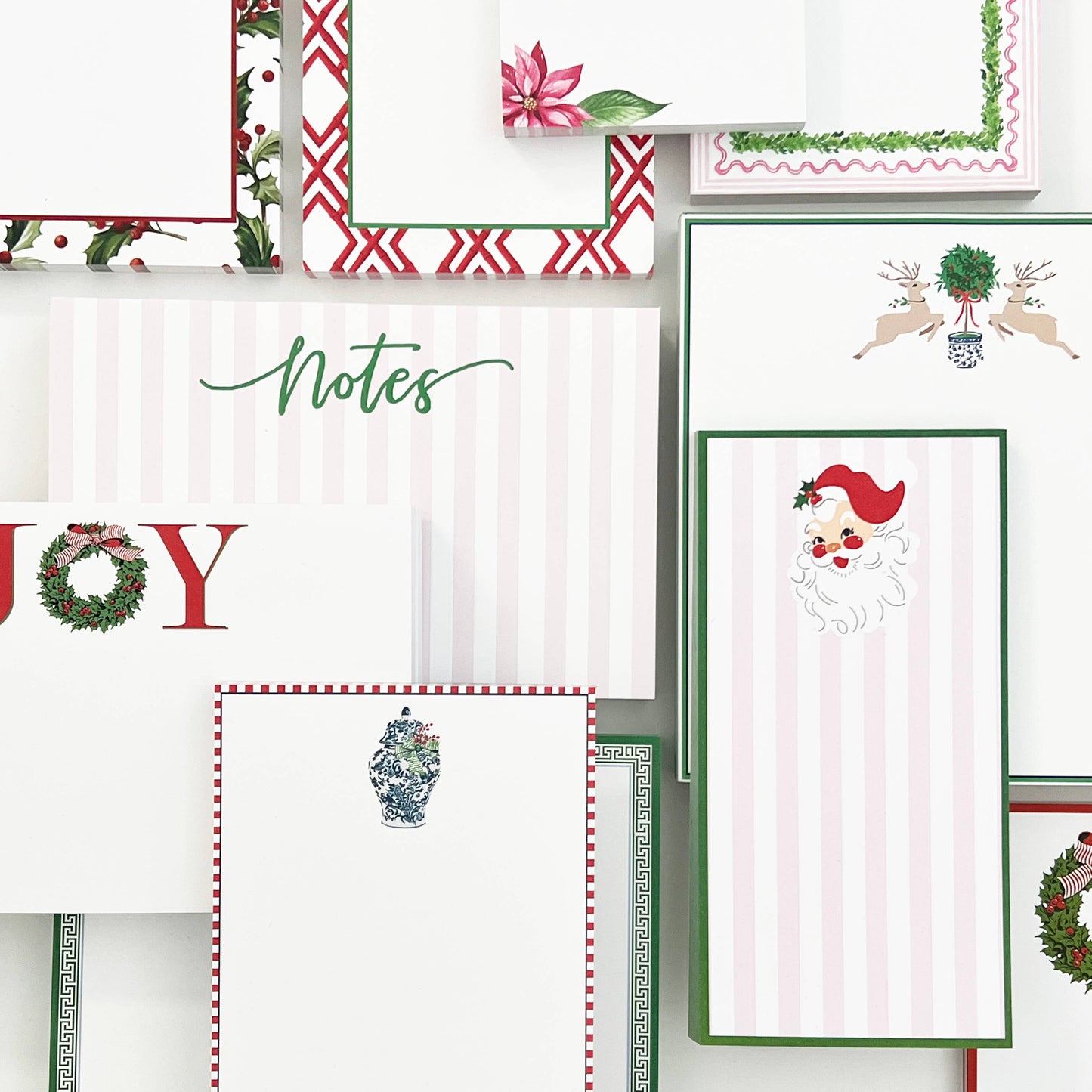 'Boxwood' Scalloped Notepad