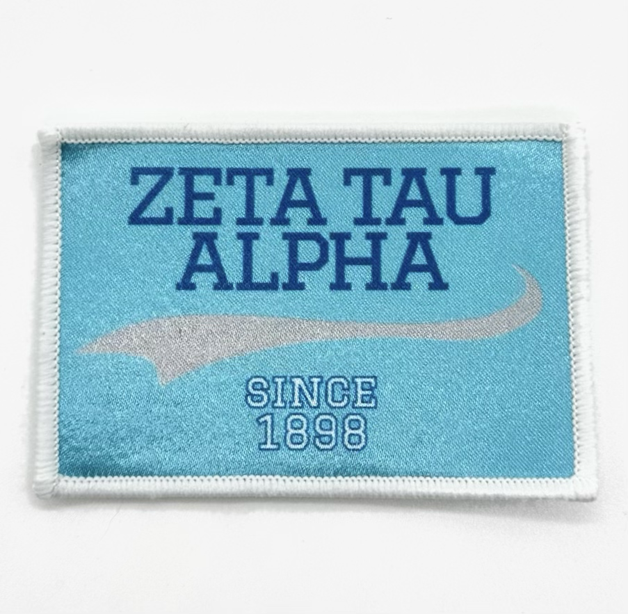 Sorority Peel & Stick Patch - Collegiate Design