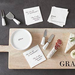 'Charcuterie Board' Paper Napkins no