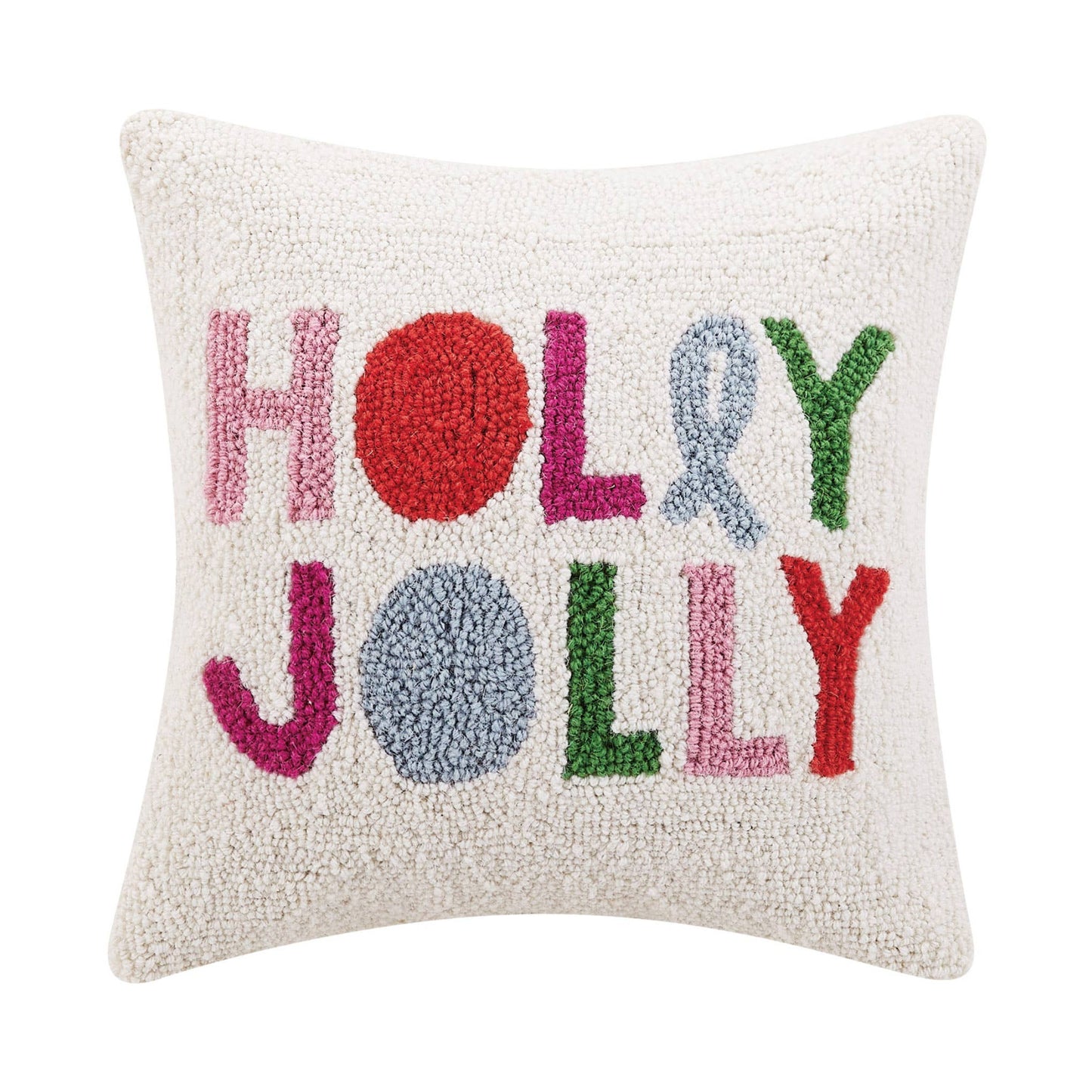 Holly Jolly Hook Pillow