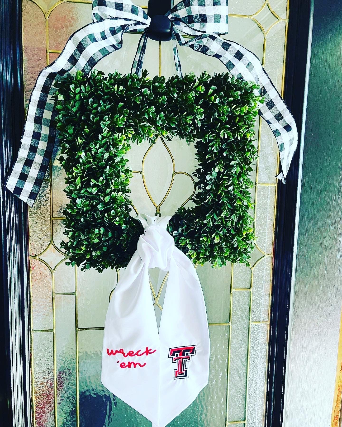 Wreath Sash