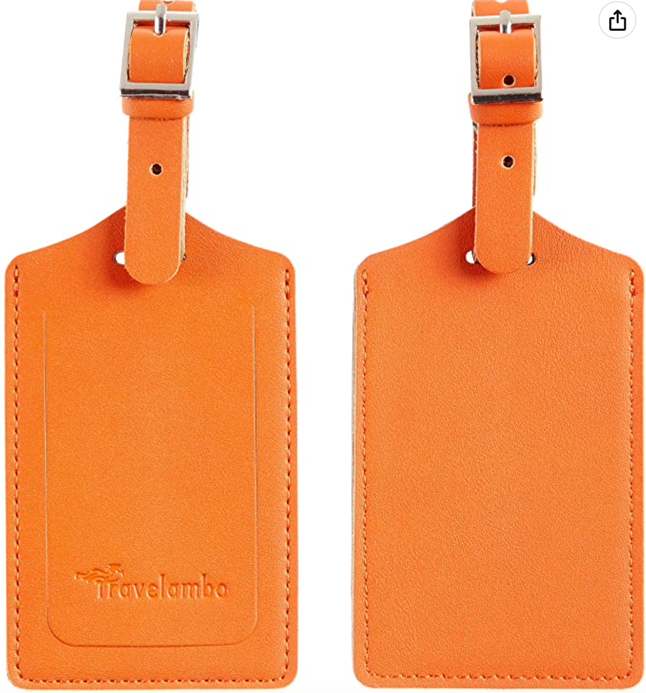 Leather Luggage Tag