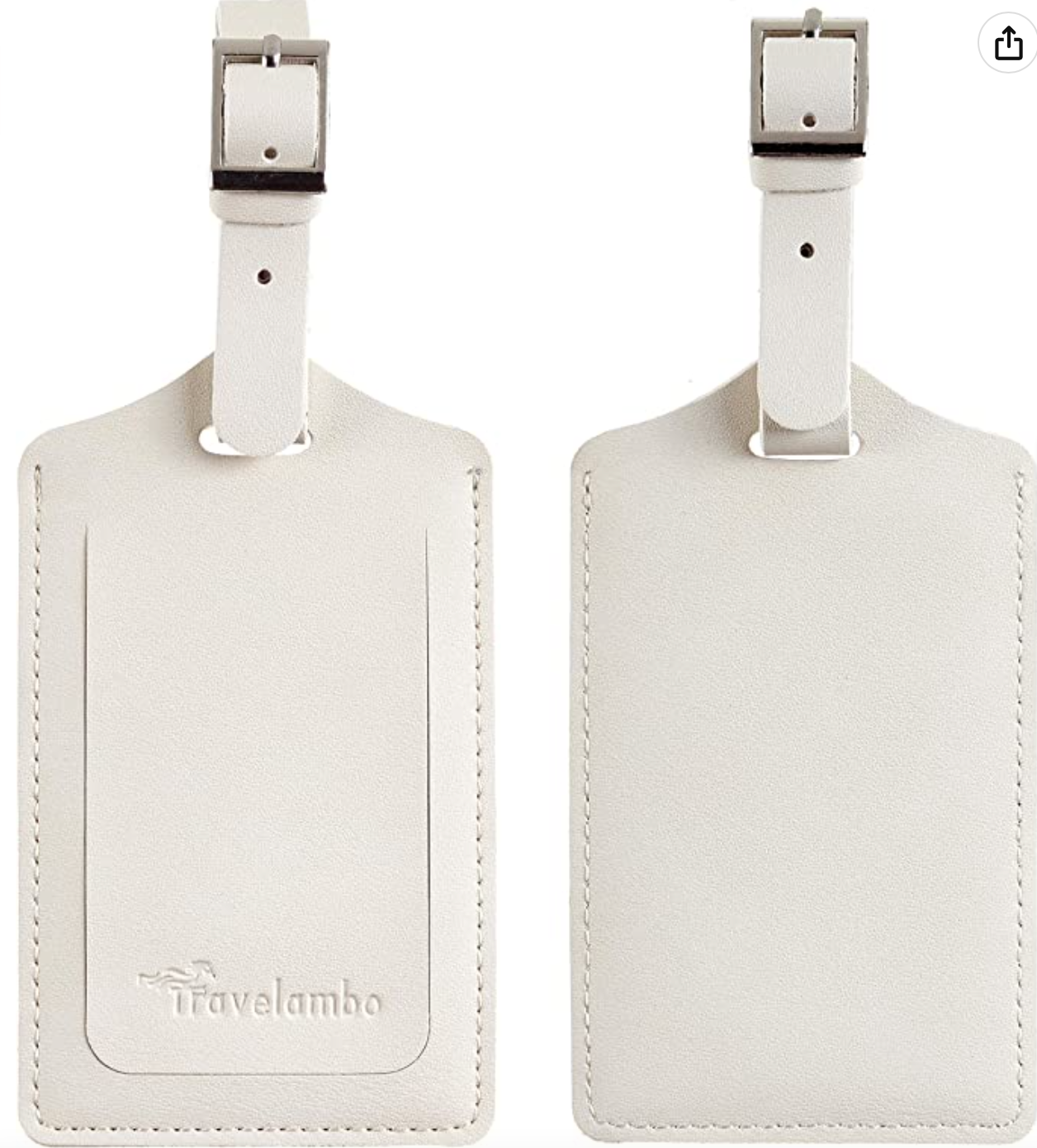 Leather Luggage Tag
