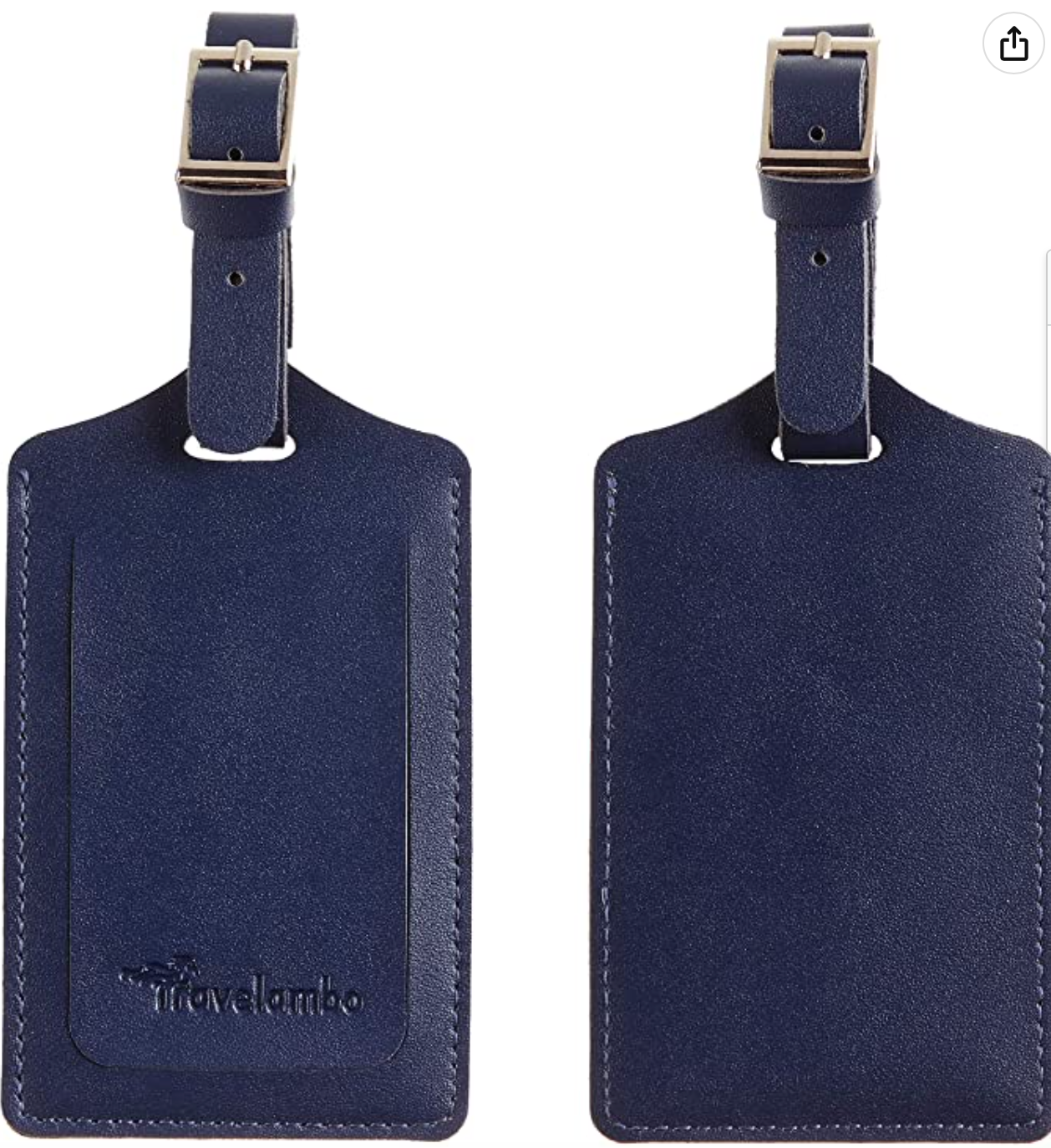 Leather Luggage Tag