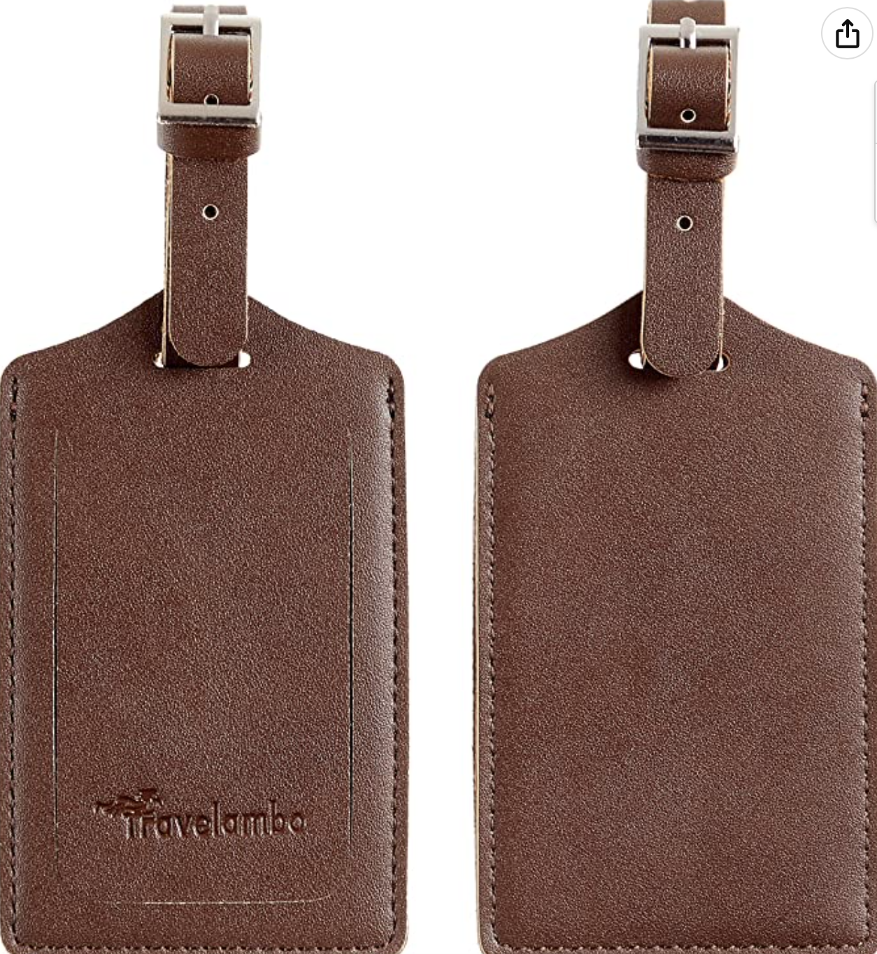 Leather Luggage Tag