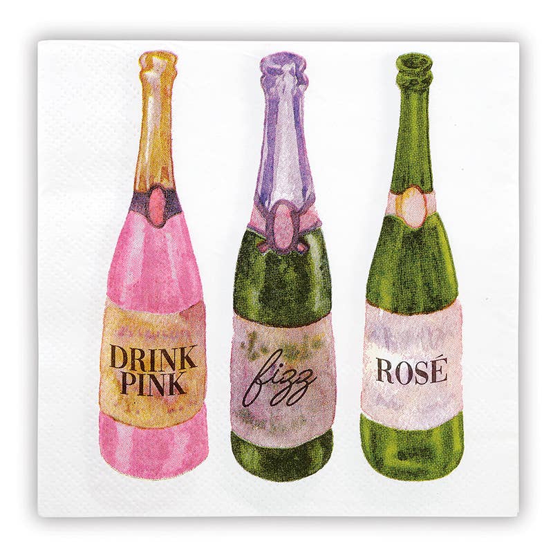'Champagne' Paper Napkins